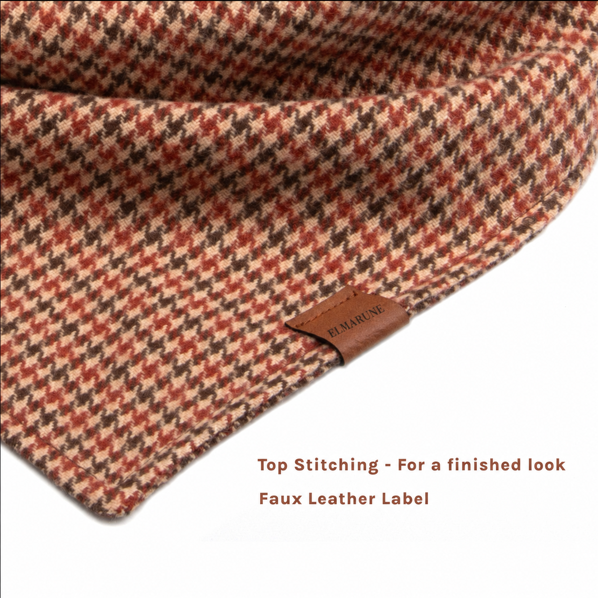 Simply Umber Houndstooth