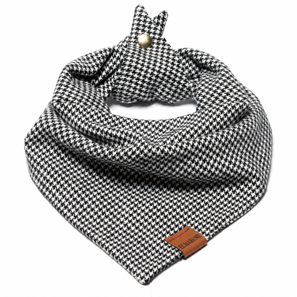Black Houndstooth